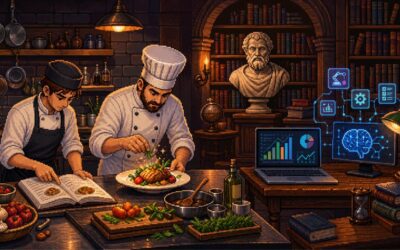 O que um chef, um cozinheiro e Aristóteles podem te ensinar sobre marketing (e a vida)?